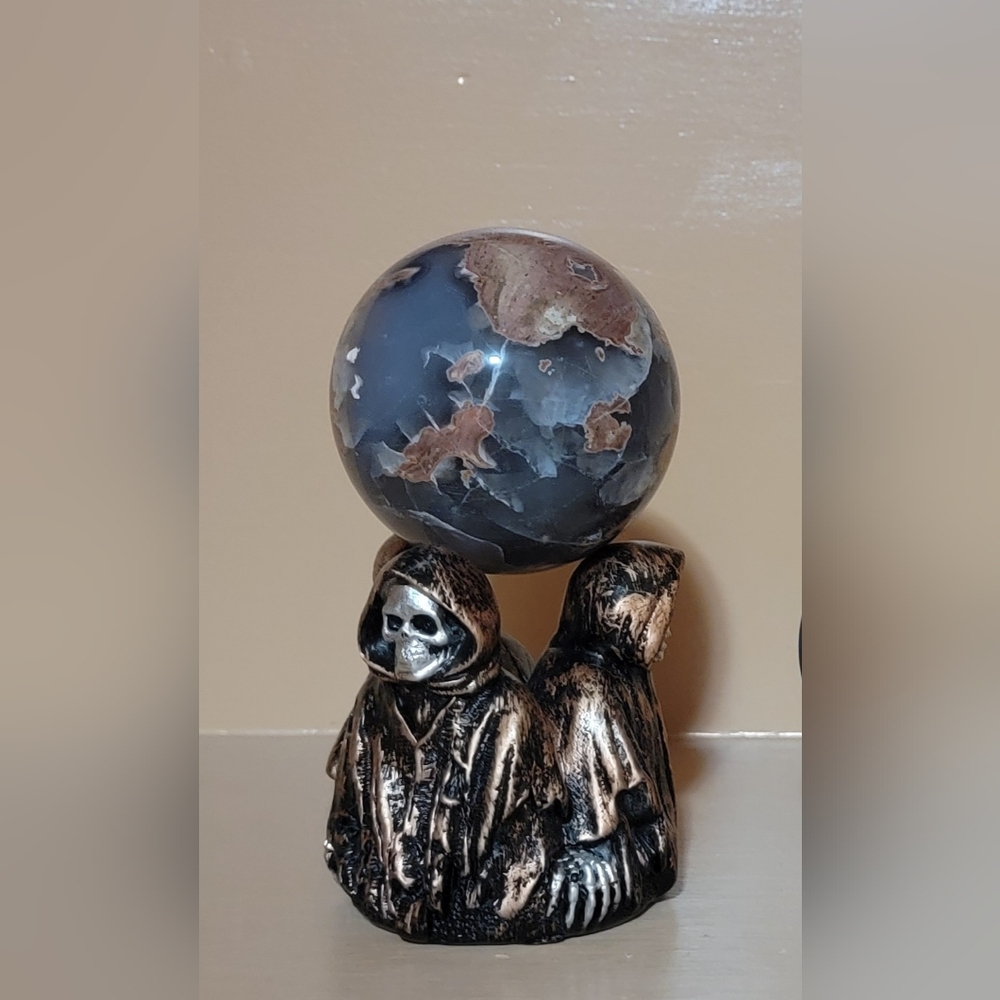 Crystal Sphere And Holder